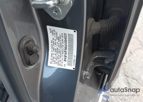 2010 Honda Civic Lx z USA, uszkodzony, nr VIN 2HGFA1F56AH304531